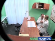 Preview 5 of FakeHospital Nurse with a great arse sucks and fucks doctor for pay rise