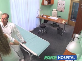 FakeHospital Nurse witha great arse sucks and fucksdoctor for pay rise