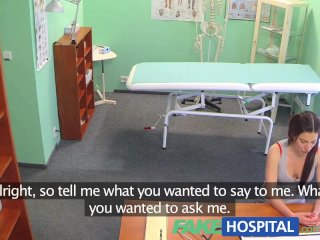 FakeHospital Gorgeous teen wants to learn how to have unprotected sex screenshot number 1
