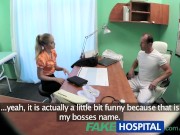 Preview 1 of FakeHospital Doctor fucks his hot blonde bosses wife