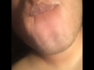 I wanna swallow ur load like that baby 