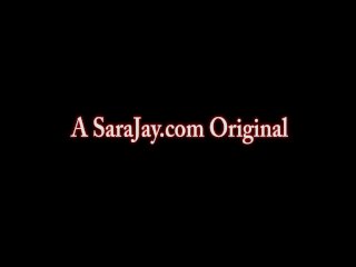 Sara Jay is Oiled Up Sucking Cock screenshot number 0