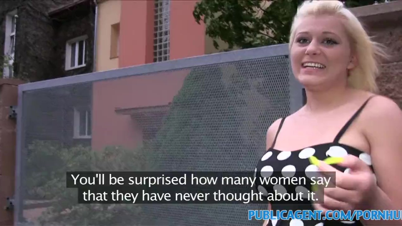 PublicAgent Blonde with Big Boobs Gets Cum over her Tight Pussy -  Pornhub.com