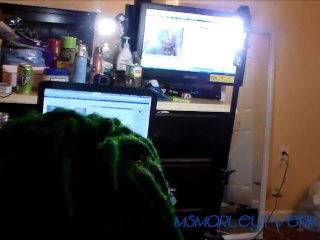 dreadhead, point of view, webcam, blackbooty
