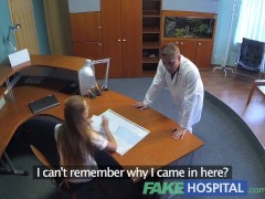 Video FakeHospital Hot sex with doctor and nurse in patient waiting room
