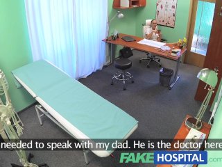 FakeHospital Sexy nurse makes doctors son cum twice screenshot number 0