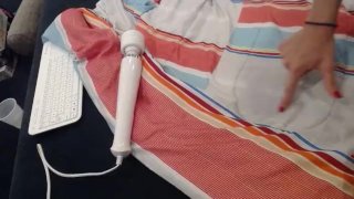 Amateur Teen Cam Girl Experiences Multiple Orgasms During A Crazed Vibrator Masturbation