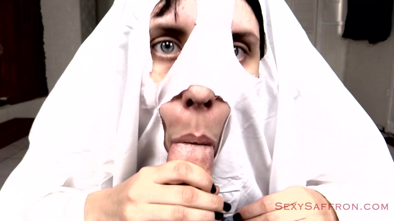 不気味な幽霊フェラ