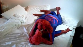 Spiderman Humps A Dummy Of Spiderman