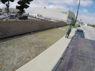 Bad Tow Truck - Brunette cheats on bf for a tow