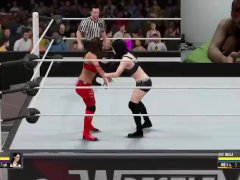 Gameplay wwe 2k16 - Paige vs Brie Bella (sexy)