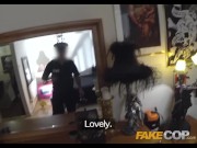 Preview 4 of Fake Cop - Uniformed policeman fucks cock hungry sluts