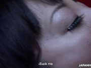 Preview 6 of Asian school girl sucking hard on the fat dong