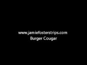 Preview 2 of Messy Burger Eating Cougar