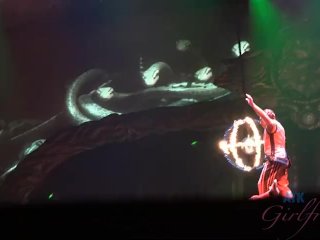 A dinner and a shower before analwith Anissa Kate