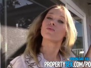 Preview 1 of PropertySex - Hot realtor makes sex video with client as housewarming gift