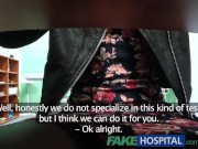 Preview 1 of FakeHospital Dose of double cum cures sexy patients tummy ache