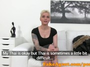 Preview 3 of FakeAgent Short hair Austrian with big tits