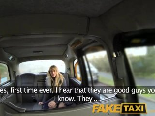 FakeTaxi Anal sex pays for Czech babes fare in London cab screenshot number 1