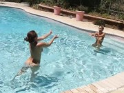 Preview 6 of Dani Daniels and Cherie DeVille go for a swim