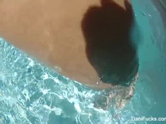 Dani Daniels and Cherie DeVille go for a swim