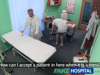 FakeHospital Sexy nurse gets creampied by doctor screenshot number 1
