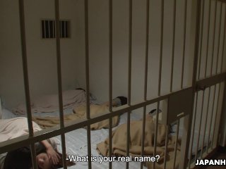Asian bicthes are in a prison so they haveto fuck