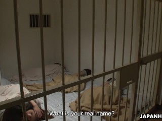 Asian bicthes are in a prison so they haveto fuck