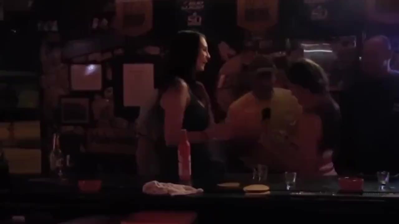 Amateur Hotwife at Bar No Panties Public BJ Anal Facesitting Cumshot