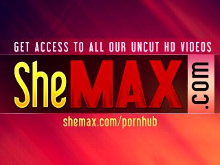 Ebony shemale masturbates black cock with sex toy in the ass