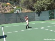 Preview 4 of Topless tennis with Dani Daniels & Cherie DeVille