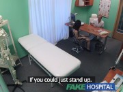 Preview 3 of FakeHospital Cock therapy helps sensitive pussy