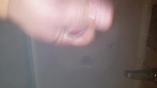 shower jerk part 2 with me cumming