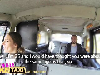 FemaleFakeTaxi Sexy Driver Gets SomeStudent Cock