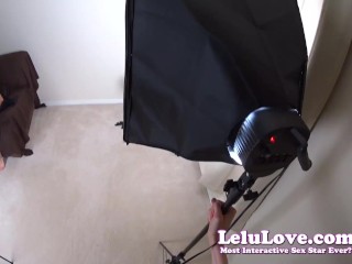 Lelu Love-Behind the Scenes Pregnancy Photoshoot