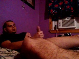 Naughty 19 y/o masturbates & fingers himself