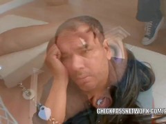 Slutty coed Lynn Love gets her Latina pussy fucked hard