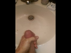 Jerking before a shower - Screenshot 16 of 16 - Big Cock