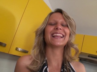 Real Czech Waitress Fucks for Money. Homemade Video