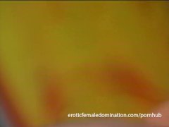 Asian guy feels the full wrath of the sexy mistress Nyomi Banxxx