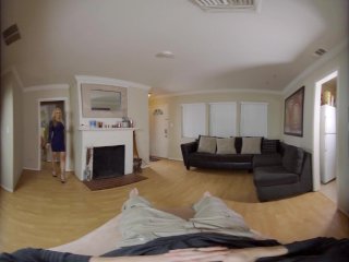 Wankz VR - Threesome involving two big tittied blonde milfs in VR screenshot number 0
