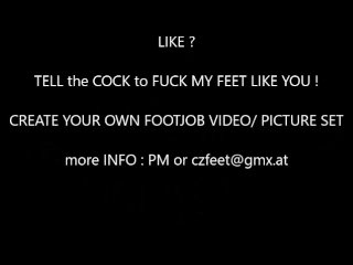 fuckmyfeetlikeyou, shoejob, solejob, toejob