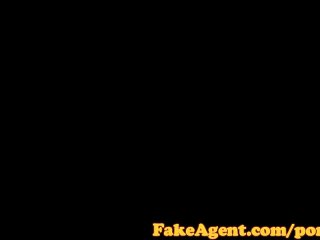 FakeAgent Busty English babe in casting screenshot number 0