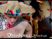 Preview 5 of ManRoyale - Twinko de Mayo fuck with Jackson Cooper & Austin Carter