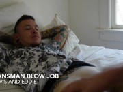 Preview 1 of Trans Man Blow Job