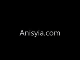 Anisyia Livejasmin Gagging Hard on Huge Cock