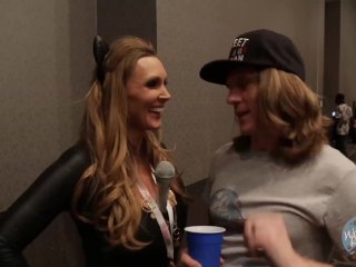 funny, convention, big tits, adult industry