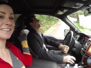 Preview 1 of Seinfeld Seduces and Humps Sarah Silverman - Comedians in Cars getting Sex