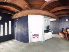 VR Bangers - [360°VR] Two Lesbians LICKING Each Other before SKINNY DIPPING