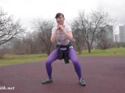 Jeny Smith - pantyhose training